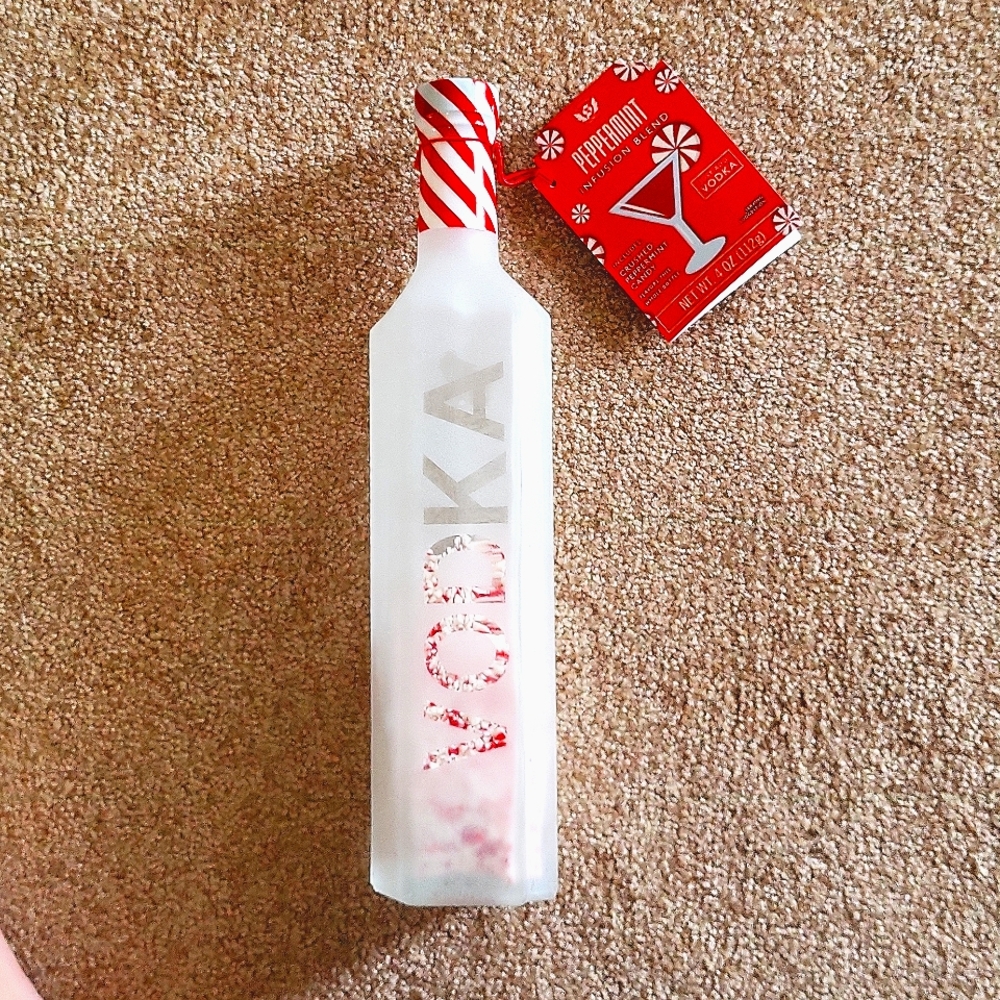 Peppermint vodka infusion kit.